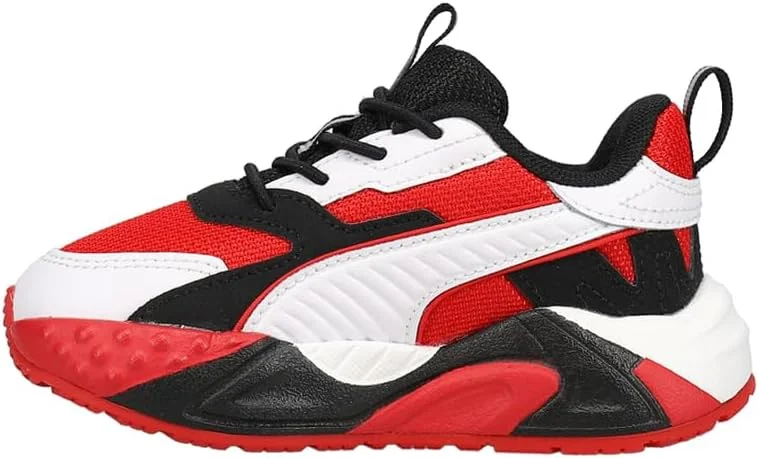 کفش کتانی پسرانه پوما مدل Rs-Trck Super بند دار - قرمز