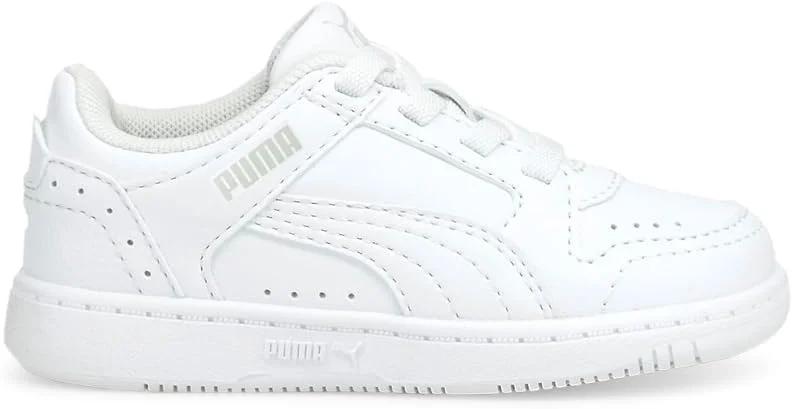 کفش اسنیکرز راحتی پسرانه پوما مدل Rebound Joy Lo Ac Slip On - سفید - سایز 4 M