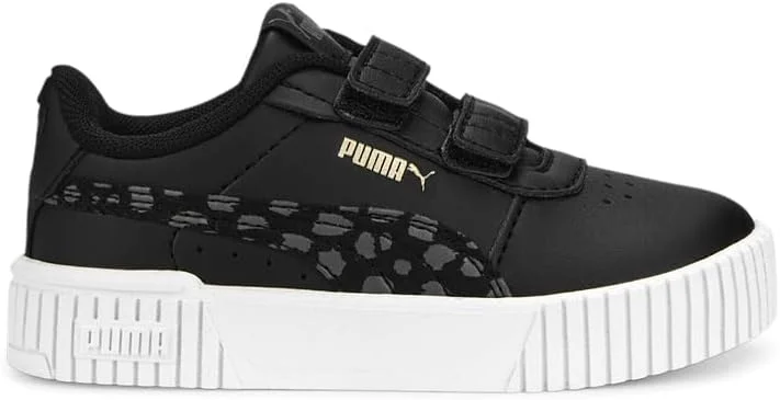 کفش اسنیکرز دخترانه پوما مدل Carina 2.0 Animal Slip On - مشکی