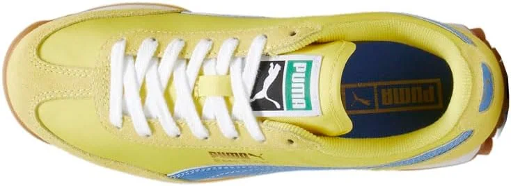 کفش ورزشی پسرانه پوما مدل Easy Rider Vintage بند دار - زرد کفش ورزشی پسرانه پوما مدل Easy Rider Vintage بند دار - زرد