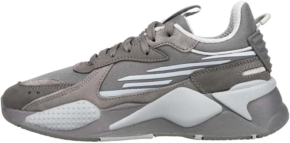 کفش ورزشی پسرانه پوما مدل RS-X P.E.B بند دار - خاکستری