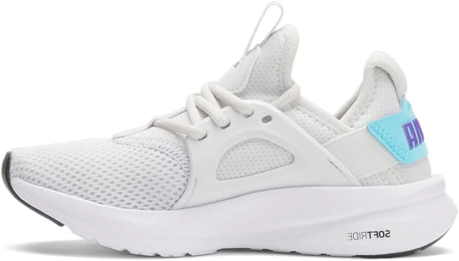 کفش ورزشی پسرانه پوما مدل سافتراید انزو ایوو بند دار - سفید کفش ورزشی پسرانه پوما مدل سافتراید انزو ایوو بند دار - سفید