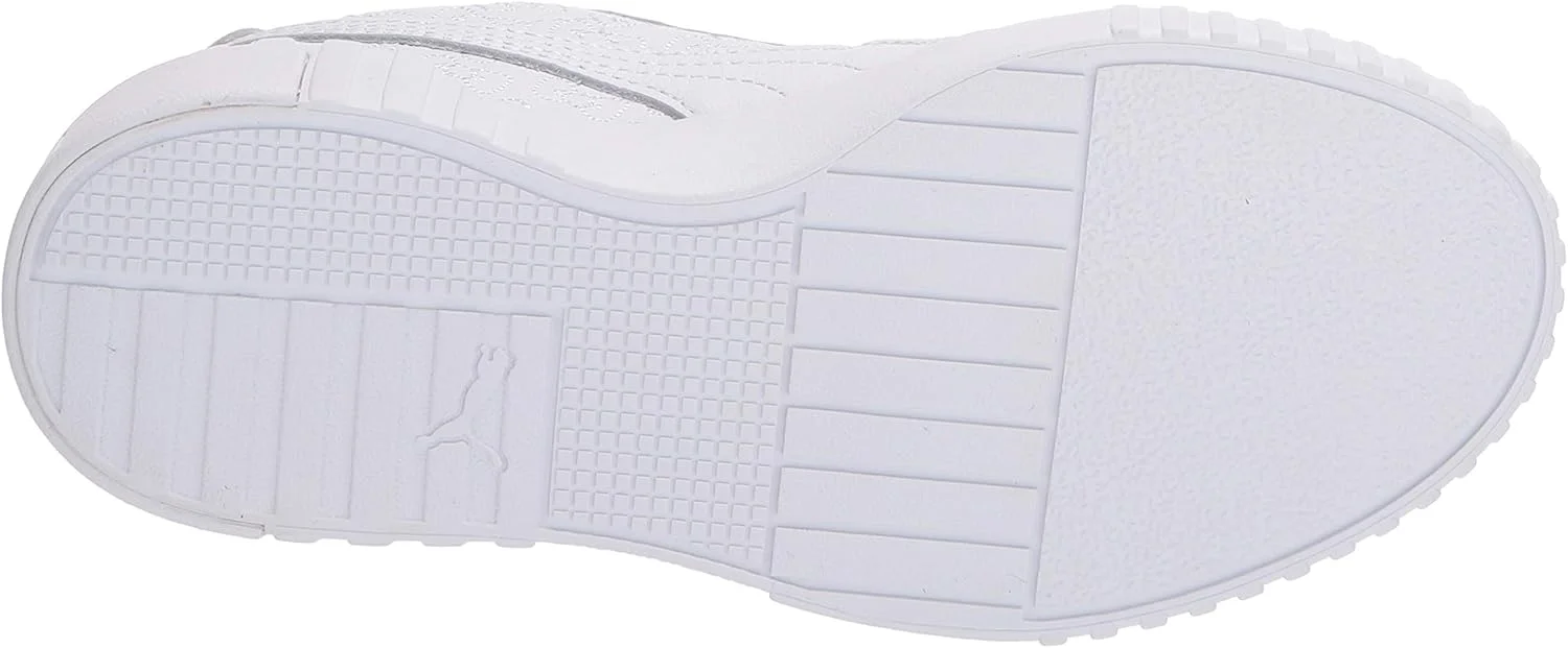 کفش ورزشی دخترانه پوما، سفید مشکی-پنتون 185C