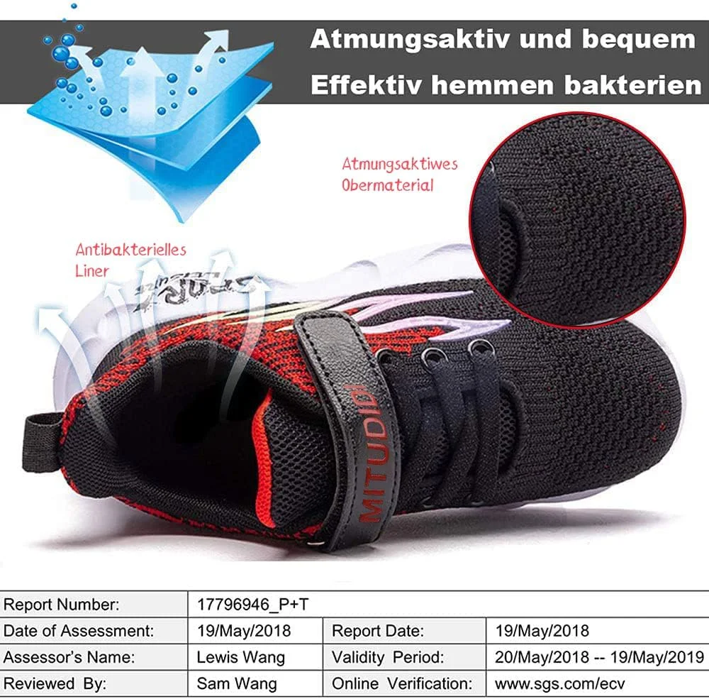 کفش ورزشی بچگانه PHMNZIP دخترانه پسرانه، سبک، تنفسی، کفش دویدن، کفش ورزشی فضای باز، کفش کتانی، کفش سالنی، کفش بسکتبال، کفش پیاده روی، کفش پسرانه، یونیسکس