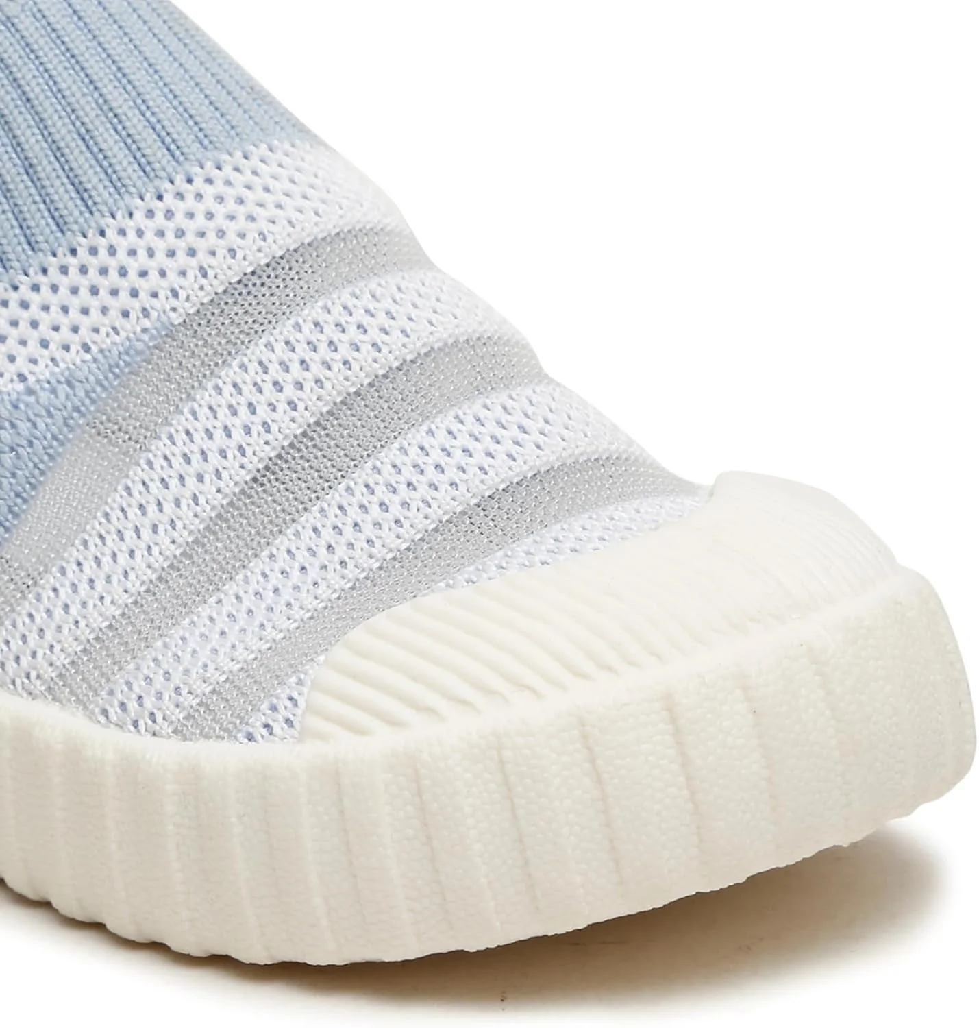 کفش‌های اسنیکرز بچگانه ONYC برای اولین قدم‌ها، مدل Slip-On، آبی و سفید