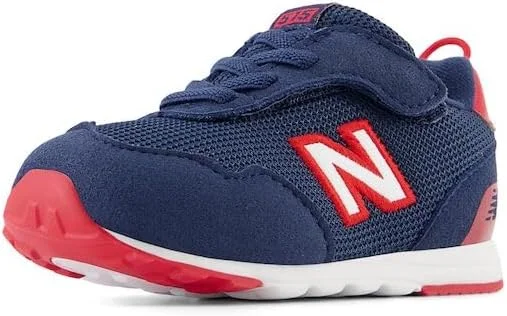 کفش نوزادی پسرانه نیو بالانس مدل 515 New-B با بست قلاب و حلقه (ویژه نوزاد/کودک نوپا)