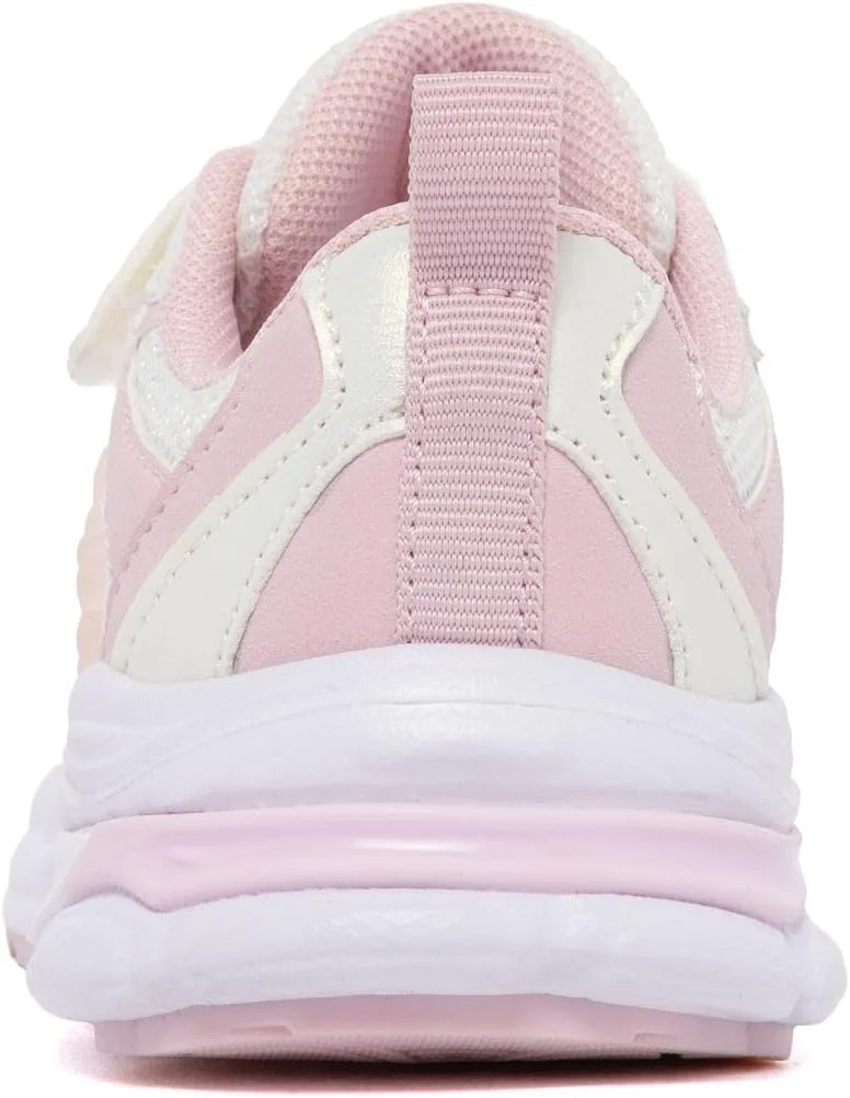 کفش ورزشی دخترانه ناتیکا - کفش های راحت دویدن با بند چسبی قابل تنظیم، سایزهای کودکان نوپا/بچه های کوچک، سفید صورتی رنگین کمانی، سایز 6 کودک نوپا کفش ورزشی دخترانه ناتیکا - کفش های راحت دویدن با بند چسبی قابل تنظیم، سایزهای کودکان نوپا/بچه های کوچک، سفید صورتی رنگین کمانی، سایز 6 کودک نوپا