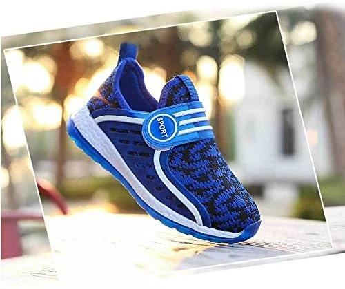 کفش ورزشی سبک وزن LJ Sport، مناسب کودکان دختر و پسر، کفش بافتنی غیر رسمی، کفش تنفسی، کفش ورزشی (33/1.5M US Little Kid, آبی) کفش ورزشی سبک وزن LJ Sport، مناسب کودکان دختر و پسر، کفش بافتنی غیر رسمی، کفش تنفسی، کفش ورزشی (33/1.5M US Little Kid, آبی)