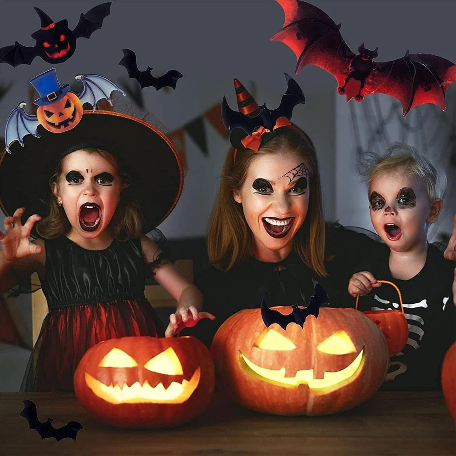 چراغ های رشته ای هالووین Beauenty با باتری، 4 چراغ تزئینی هالووین، چراغ های پری عنکبوتی کدو تنبل شبح خفاش با 10 LED برای تزئینات هالووین در فضای باز و داخلی، مهمانی چراغ های رشته ای هالووین Beauenty با باتری، 4 چراغ تزئینی هالووین، چراغ های پری عنکبوتی کدو تنبل شبح خفاش با 10 LED برای تزئینات هالووین در فضای باز و داخلی، مهمانی