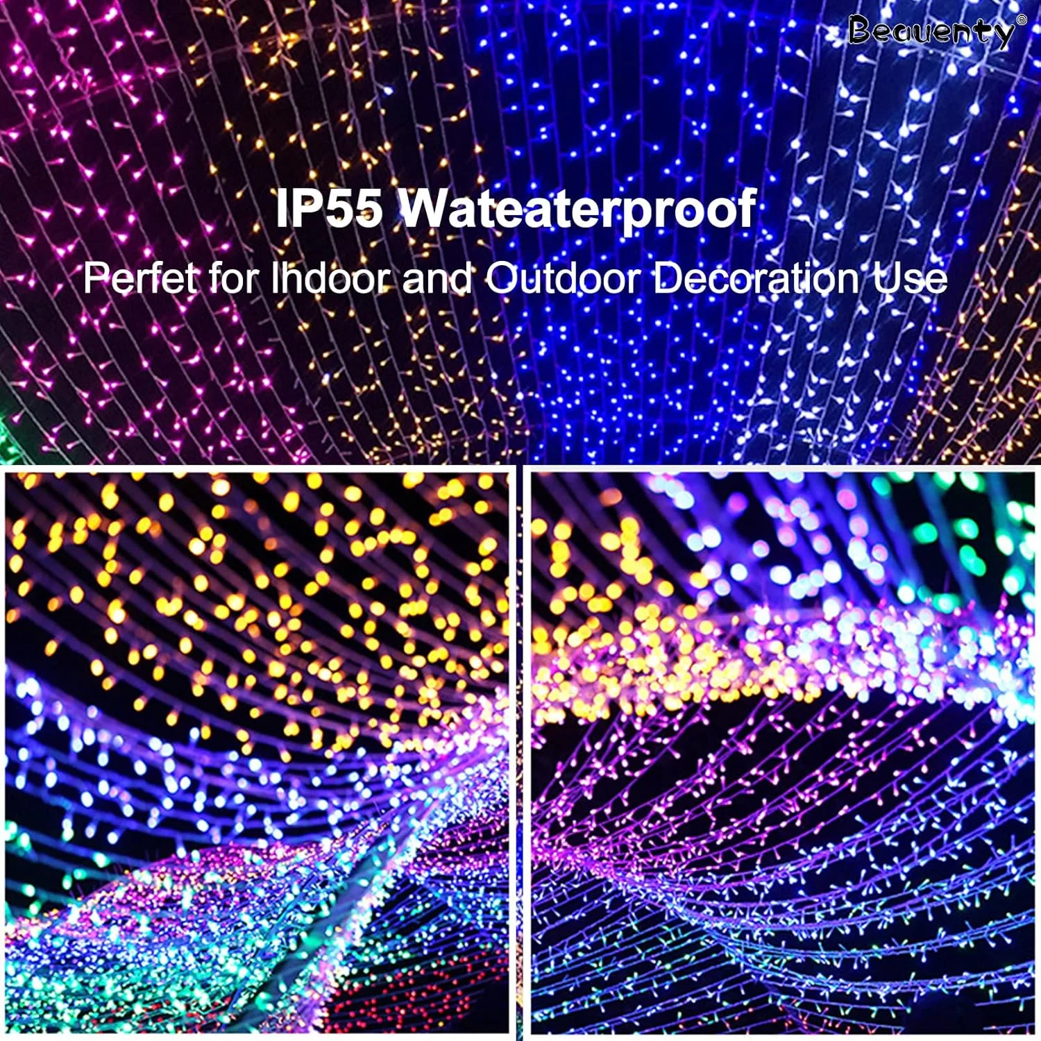 چراغهای رشتهای چند رنگ Beauenty، چراغهای رشتهای باتریدار، ضد آب چند رنگ برای چراغهای رشتهای پری برای داخل و خارج از منزل، حیاط، مهمانی عروسی، اتاق خواب، دکور دیوار، دیوالی رمضان کریسمس چراغهای رشتهای چند رنگ Beauenty، چراغهای رشتهای باتریدار، ضد آب چند رنگ برای چراغهای رشتهای پری برای داخل و خارج از منزل، حیاط، مهمانی عروسی، اتاق خواب، دکور دیوار، دیوالی رمضان کریسمس