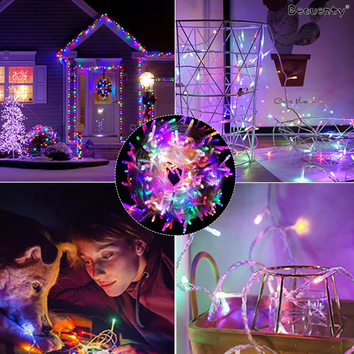 چراغهای رشتهای چند رنگ Beauenty، چراغهای رشتهای باتریدار، ضد آب چند رنگ برای چراغهای رشتهای پری برای داخل و خارج از منزل، حیاط، مهمانی عروسی، اتاق خواب، دکور دیوار، دیوالی رمضان کریسمس چراغهای رشتهای چند رنگ Beauenty، چراغهای رشتهای باتریدار، ضد آب چند رنگ برای چراغهای رشتهای پری برای داخل و خارج از منزل، حیاط، مهمانی عروسی، اتاق خواب، دکور دیوار، دیوالی رمضان کریسمس