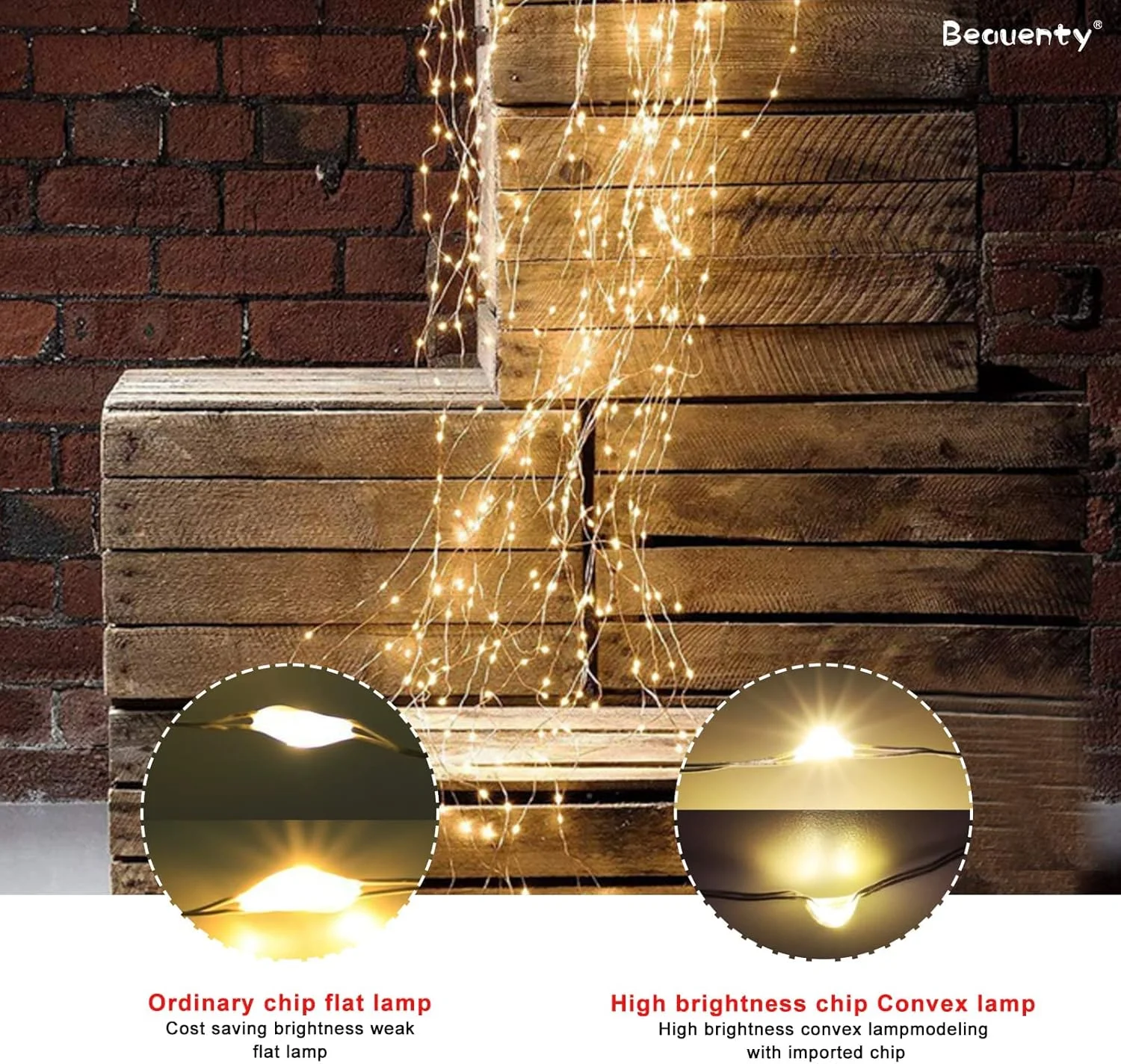 چراغ پرده ای Beauenty با 300 LED، 8 حالت نورپردازی، تغذیه از طریق USB، ضد آب، چراغ های ریسه ای پری، مناسب برای عروسی، رمضان، خانه، باغ، اتاق خواب، دکوراسیون داخلی و خارجی، دیوار، کریسمس (سفید گرم) چراغ پرده ای Beauenty با 300 LED، 8 حالت نورپردازی، تغذیه از طریق USB، ضد آب، چراغ های ریسه ای پری، مناسب برای عروسی، رمضان، خانه، باغ، اتاق خواب، دکوراسیون داخلی و خارجی، دیوار، کریسمس (سفید گرم)