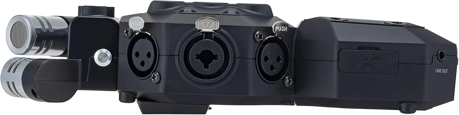 ضبط کننده قابل حمل زوم H8 (سازگار با ضبط تا 12 ترک) 6 ورودی، صفحه لمسی/ رابط صوتی USB، باطری خور، برای صداهای استریو/چند ترکی، ویدئو، پادکست و موسیقی