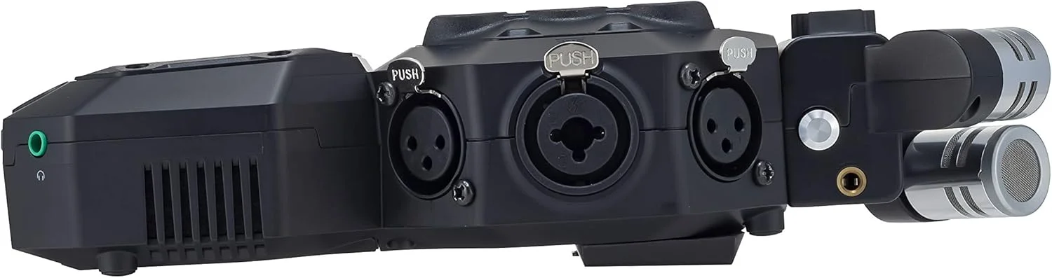 ضبط کننده قابل حمل زوم H8 (سازگار با ضبط تا 12 ترک) 6 ورودی، صفحه لمسی/ رابط صوتی USB، باطری خور، برای صداهای استریو/چند ترکی، ویدئو، پادکست و موسیقی