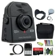 ضبط کننده ویدیویی دستی زوم Q2n-4K، ویدیوی 4K/30P UHD، اندازه جمع و جور، میکروفون های استریو، لنز با زاویه دید عریض، برای ضبط موسیقی، ویدیو، ویدیوهای یوتیوب، بسته نرم افزاری پخش زنده با لوازم جانبی ضبط کننده ویدیویی دستی زوم Q2n-4K، ویدیوی 4K/30P UHD، اندازه جمع و جور، میکروفون های استریو، لنز با زاویه دید عریض، برای ضبط موسیقی، ویدیو، ویدیوهای یوتیوب، بسته نرم افزاری پخش زنده با لوازم جانبی