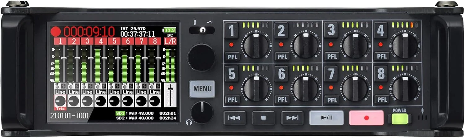 ضبط کننده چند مسیره زوم مدل F8n-Pro/GE