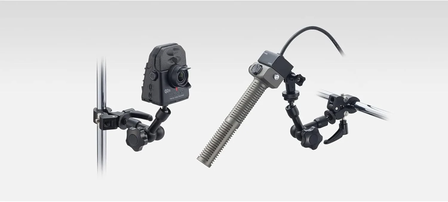 نگهدارنده ضبط کننده تلفن همراه ZOOM HRM-7 - گیره آلومینیومی انعطاف پذیر برای ضبط صدا و تصویر