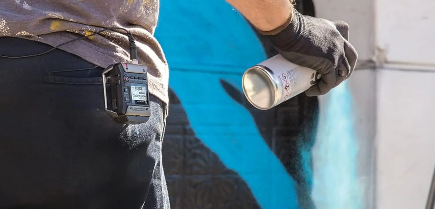 میکروفون یقه‌ای زوم LMF-2 برای رکوردر F1