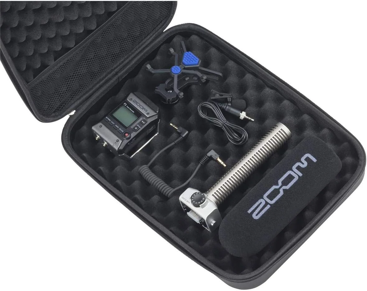 کیف نرم جهانی زوم SCU-40 برای ضبط کننده ها و لوازم جانبی، سبک وزن، پدهای فوم وافل شکل دار، سایز بزرگ