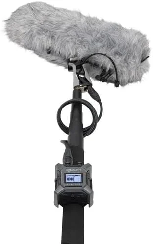 ضبط کننده صدا پرتابل زوم مدل F3 با 2 ورودی/ 2 تراک به همراه 2 کابل XLR، کارت حافظه 128 گیگابایتی SanDisk و پارچه تمیز کننده