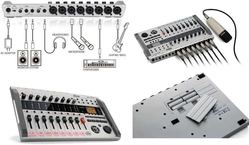 ضبط کننده چند مسیره دیجیتال زوم R24