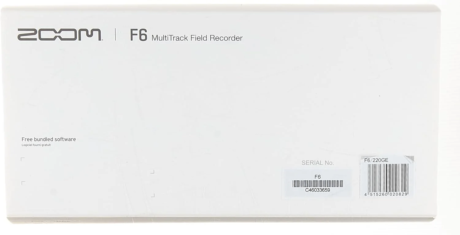 ضبط کننده صدا زوم مدل 316305 F6 - مشکی