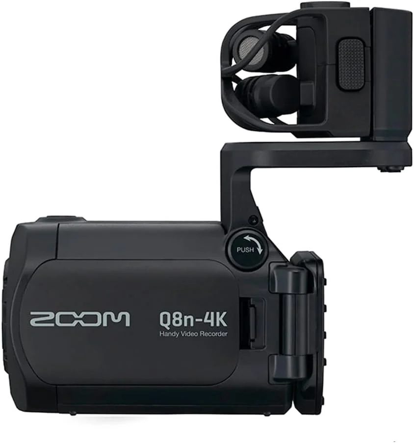 ضبط کننده ویدیویی دستی زوم مدل Q8n-4k، ویدیو 4K UHD، میکروفون های استریو به همراه دو ورودی XLR، ضبط صدای چهار کاناله، وب کم، برای ضبط و پخش موسیقی، پادکست و موارد دیگر ضبط کننده ویدیویی دستی زوم مدل Q8n-4k، ویدیو 4K UHD، میکروفون های استریو به همراه دو ورودی XLR، ضبط صدای چهار کاناله، وب کم، برای ضبط و پخش موسیقی، پادکست و موارد دیگر