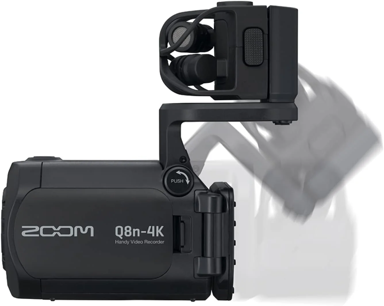 ضبط کننده ویدیویی دستی زوم مدل Q8n-4k، ویدیو 4K UHD، میکروفون های استریو به همراه دو ورودی XLR، ضبط صدای چهار کاناله، وب کم، برای ضبط و پخش موسیقی، پادکست و موارد دیگر ضبط کننده ویدیویی دستی زوم مدل Q8n-4k، ویدیو 4K UHD، میکروفون های استریو به همراه دو ورودی XLR، ضبط صدای چهار کاناله، وب کم، برای ضبط و پخش موسیقی، پادکست و موارد دیگر