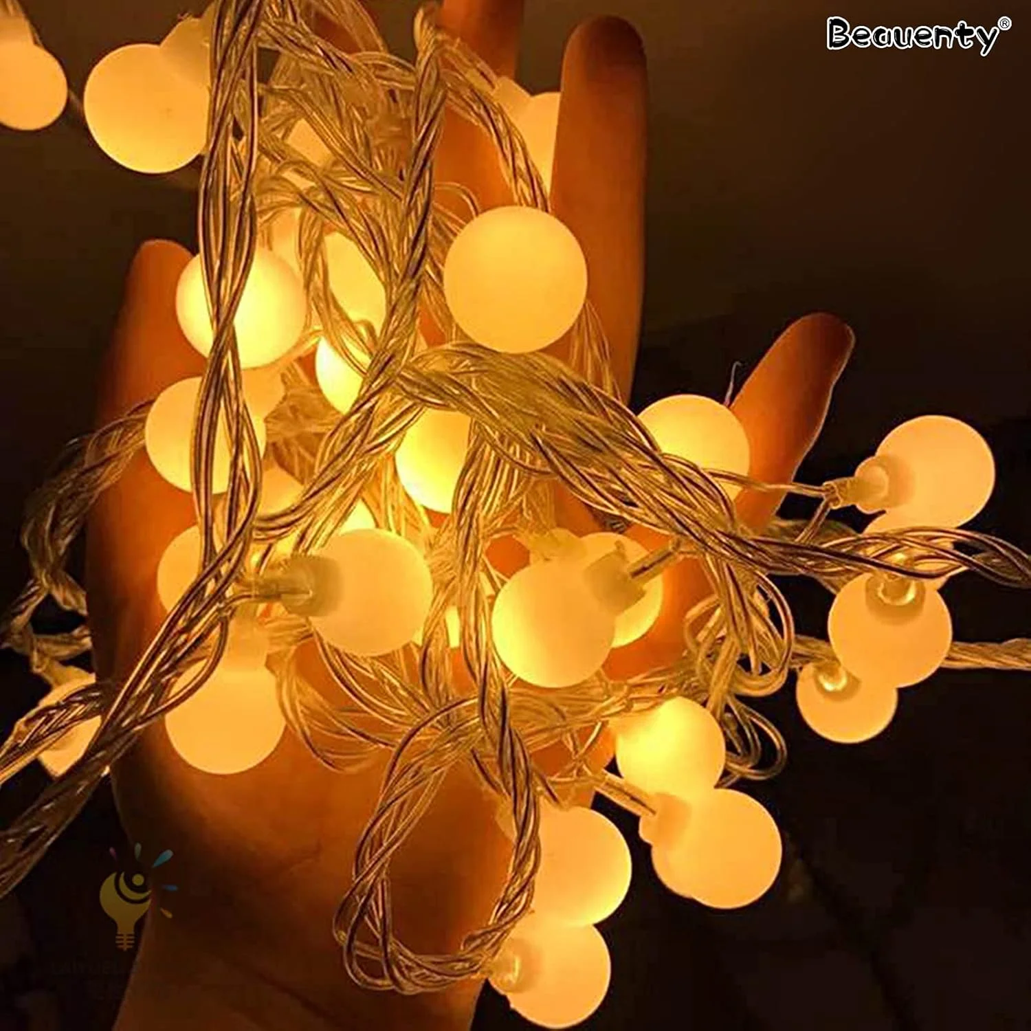 چراغهای رشتهای درخشان خانگی Beauenty، چراغهای رشتهای باتریدار، 2 حالت نور سفید گرم ضد آب برای چراغهای رشتهای پری برای داخل و خارج از خانه، حیاط، مهمانی عروسی، اتاق خواب، دکور دیوار، رمضان، کریسمس چراغهای رشتهای درخشان خانگی Beauenty، چراغهای رشتهای باتریدار، 2 حالت نور سفید گرم ضد آب برای چراغهای رشتهای پری برای داخل و خارج از خانه، حیاط، مهمانی عروسی، اتاق خواب، دکور دیوار، رمضان، کریسمس