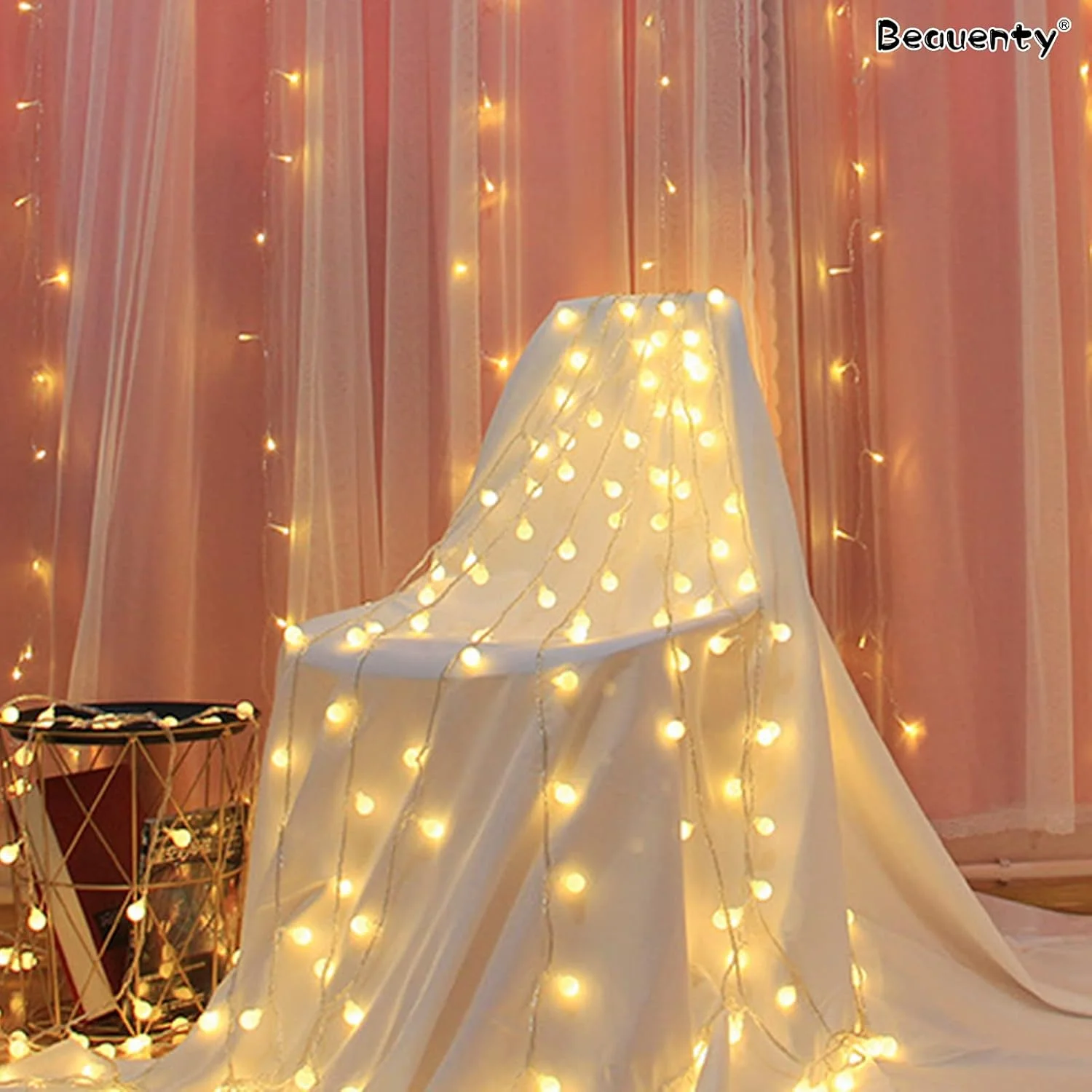 چراغهای رشتهای درخشان خانگی Beauenty، چراغهای رشتهای باتریدار، 2 حالت نور سفید گرم ضد آب برای چراغهای رشتهای پری برای داخل و خارج از خانه، حیاط، مهمانی عروسی، اتاق خواب، دکور دیوار، رمضان، کریسمس چراغهای رشتهای درخشان خانگی Beauenty، چراغهای رشتهای باتریدار، 2 حالت نور سفید گرم ضد آب برای چراغهای رشتهای پری برای داخل و خارج از خانه، حیاط، مهمانی عروسی، اتاق خواب، دکور دیوار، رمضان، کریسمس
