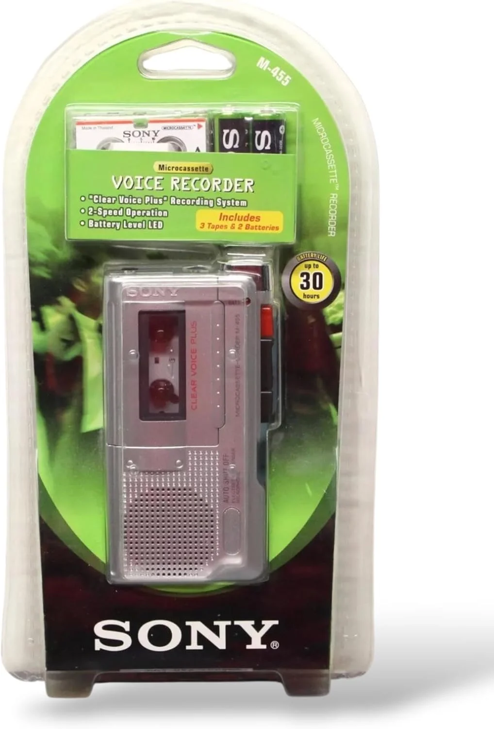بسته اقتصادی ضبط کننده میکروکاست سونی مدل M-455 (SONY M455)