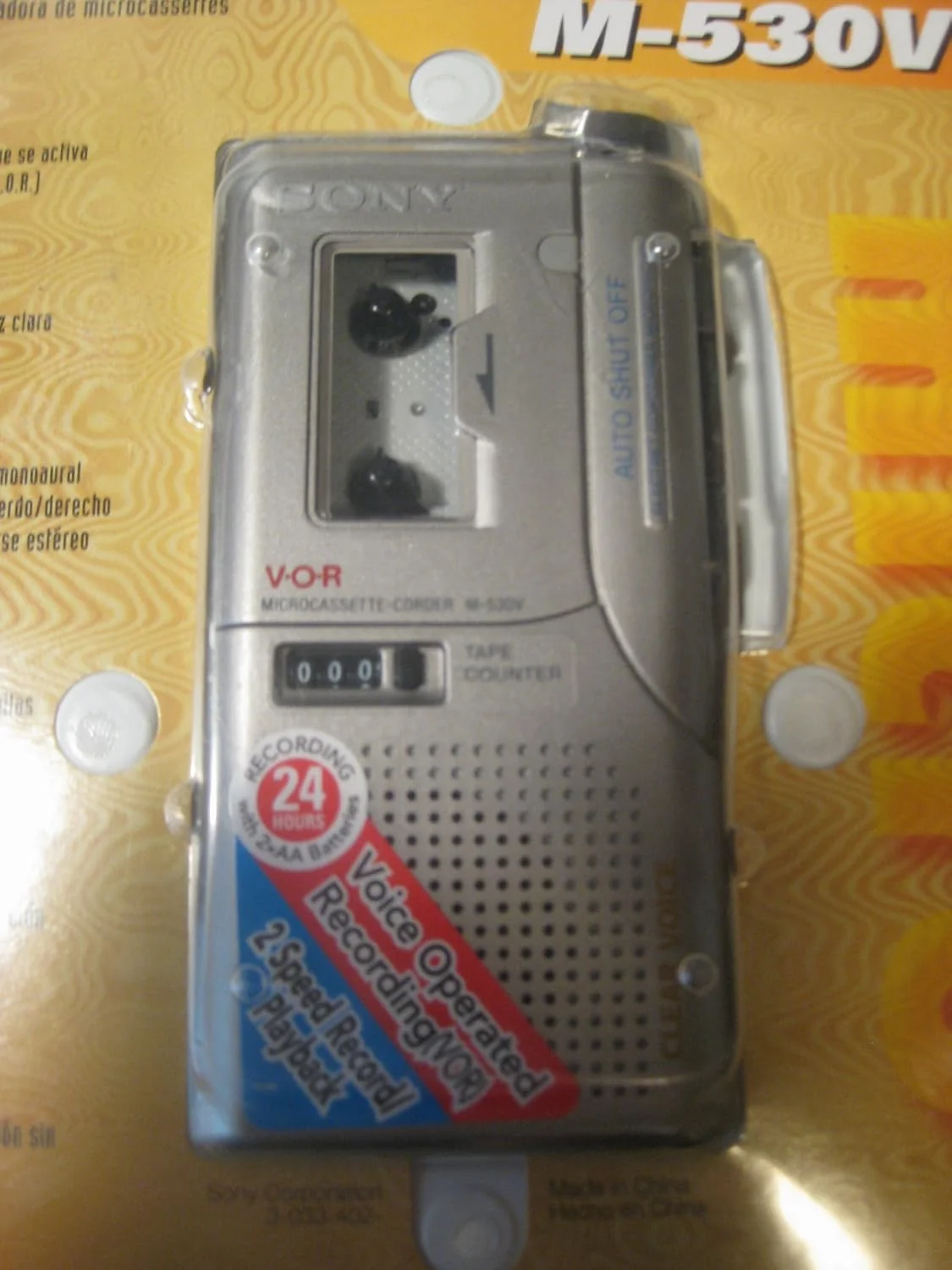 ضبط کننده میکروکاست سونی مدل M530V ضبط کننده میکروکاست سونی مدل M530V