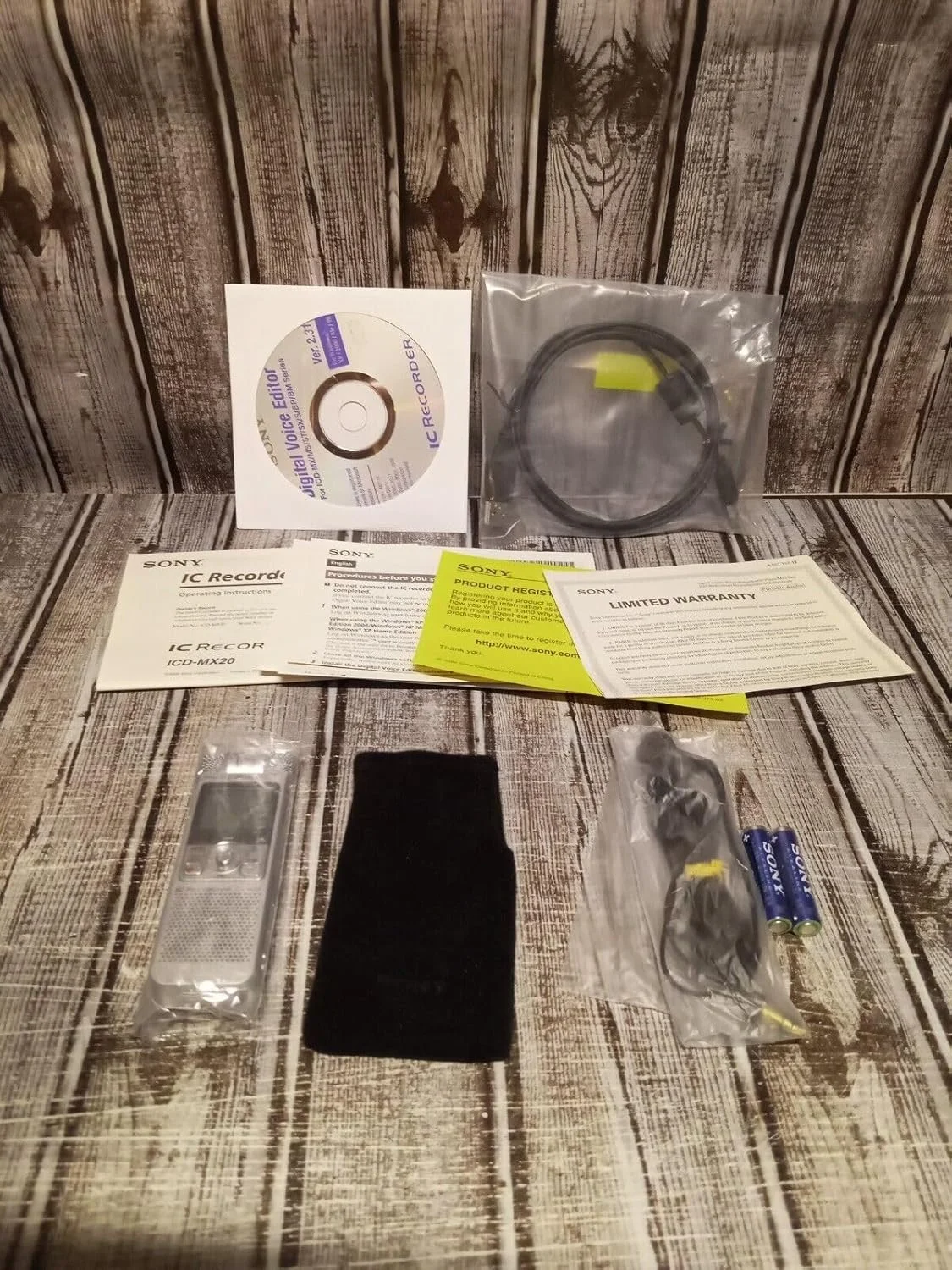 دستگاه ضبط صدای دیجیتال سونی ICD-MX20