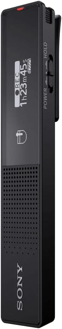 ضبط کننده استریو آی سی سونی مدل ICD-TX660 C با USB، حافظه 16 گیگابایت، 17 ساعت ضبط، صفحه نمایش بزرگ EL، یافتن آسان منبع صدای ضبط شده