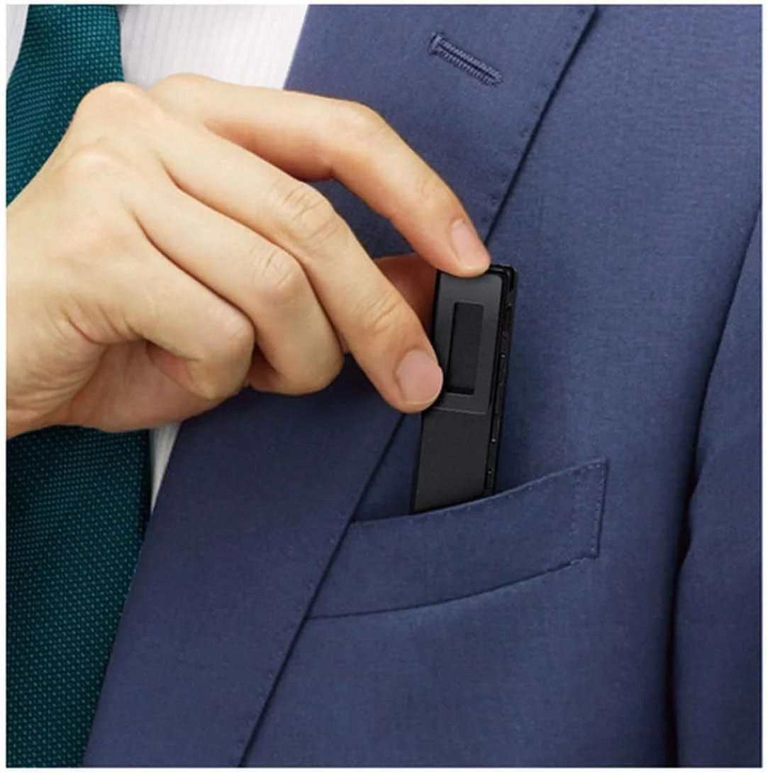 ضبط کننده استریو آی سی سونی مدل ICD-TX660 C با USB، حافظه 16 گیگابایت، 17 ساعت ضبط، صفحه نمایش بزرگ EL، یافتن آسان منبع صدای ضبط شده