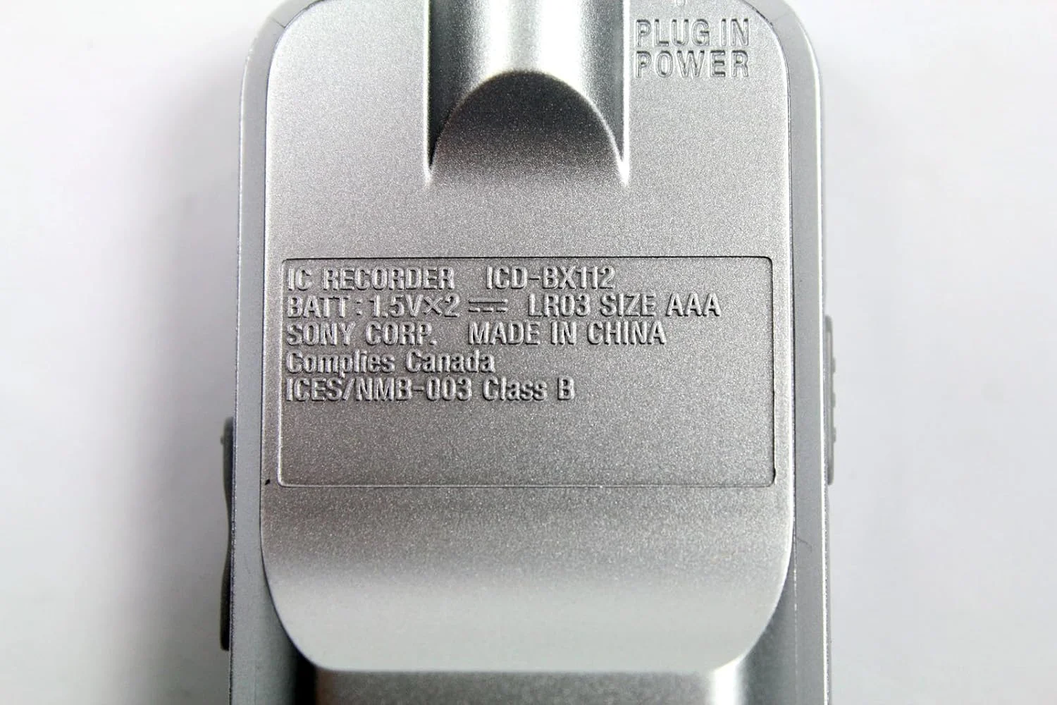 ضبط کننده صدای دیجیتال سونی ICD-BX112 - فلش 2 گیگابایت - MP3 ضبط کننده صدای دیجیتال سونی ICD-BX112 - فلش 2 گیگابایت - MP3