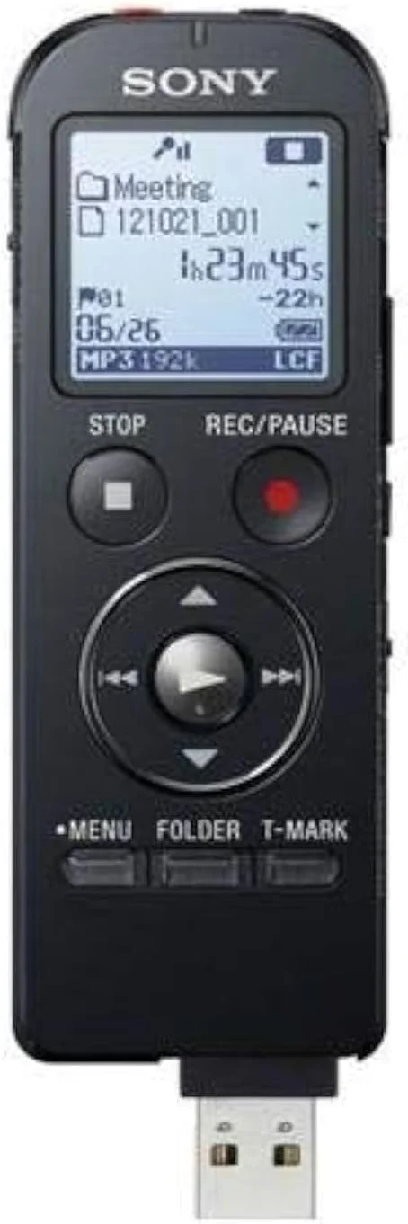 ضبط کننده صدای دیجیتال سونی مدل ICD-UX533BLK - مشکی