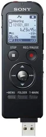 ضبط کننده صدای دیجیتال سونی مدل ICD-UX533BLK - مشکی ضبط کننده صدای دیجیتال سونی مدل ICD-UX533BLK - مشکی