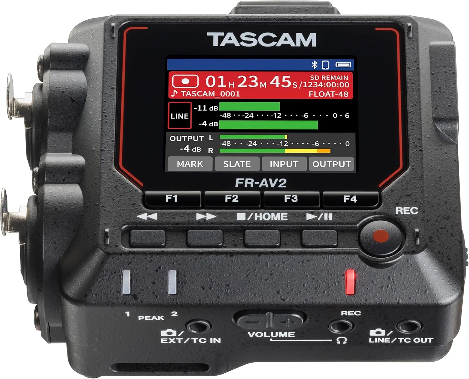 TASCAM FR-AV2 – ضبط کننده میدانی فشرده 32 بیتی شناور و تولید کننده تایم کد با میکسر
