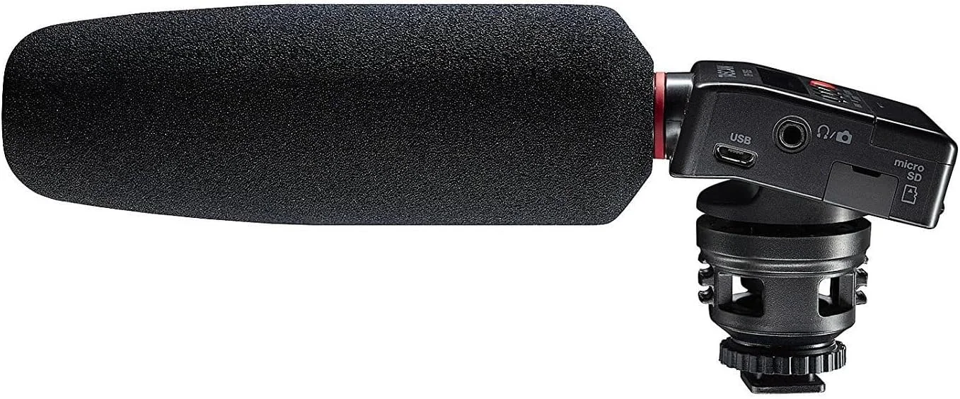 تسکام DR-10SG - ضبط کننده صدا با میکروفون شاتگان برای دوربین های DSLR
