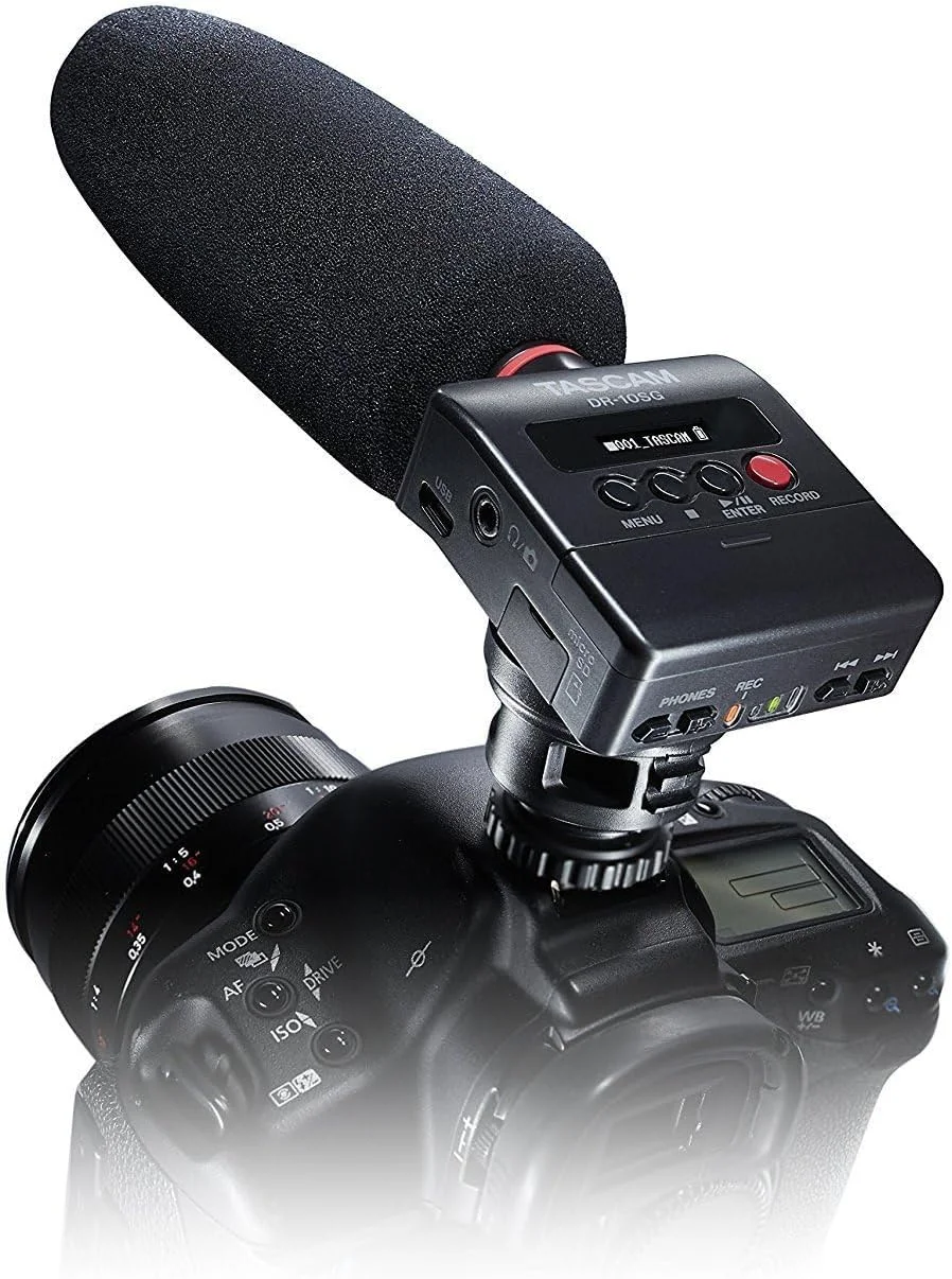 تسکام DR-10SG - ضبط کننده صدا با میکروفون شاتگان برای دوربین های DSLR تسکام DR-10SG - ضبط کننده صدا با میکروفون شاتگان برای دوربین های DSLR