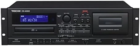 دستگاه ضبط و پخش ترکیبی Tascam CD-A580 رک مونت کاست/سی دی/USB MP3 دستگاه ضبط و پخش ترکیبی Tascam CD-A580 رک مونت کاست/سی دی/USB MP3