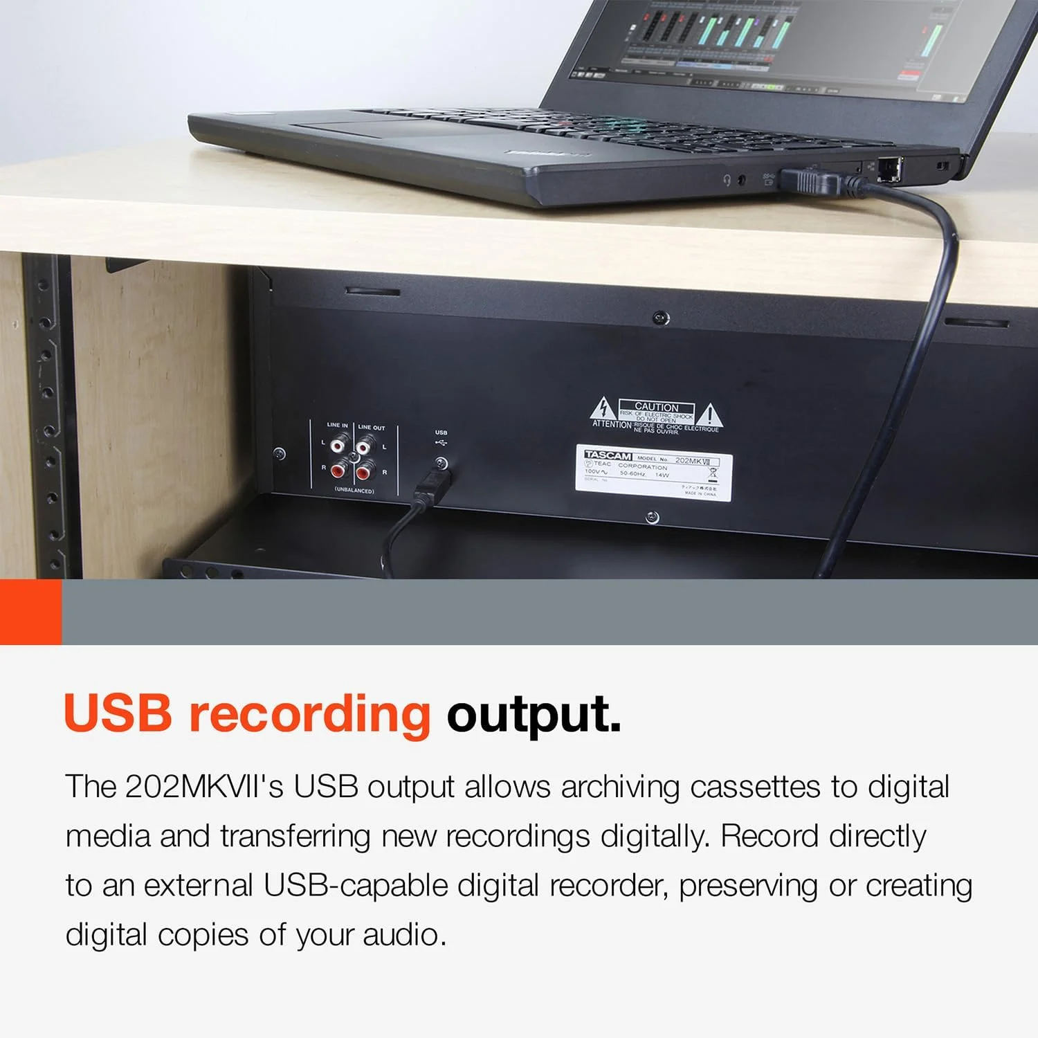 دستگاه ضبط دو کاست Tascam 202MKVII با پورت USB، ضبط کننده دو کاست دستگاه ضبط دو کاست Tascam 202MKVII با پورت USB، ضبط کننده دو کاست