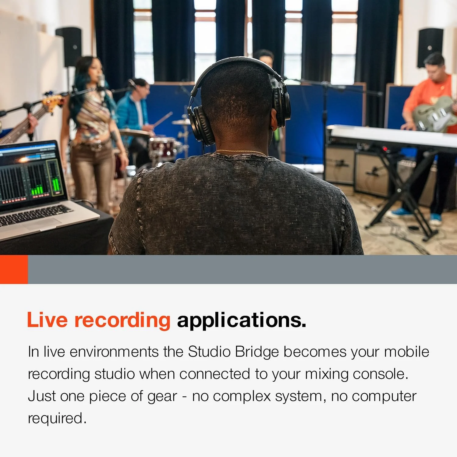 TASCAM Studio Bridge ضبط کننده چند مسیره 24 کاناله و رابط صوتی USB با MIDI - ضبط با کیفیت بالا و کیفیت استودیو TASCAM Studio Bridge ضبط کننده چند مسیره 24 کاناله و رابط صوتی USB با MIDI - ضبط با کیفیت بالا و کیفیت استودیو