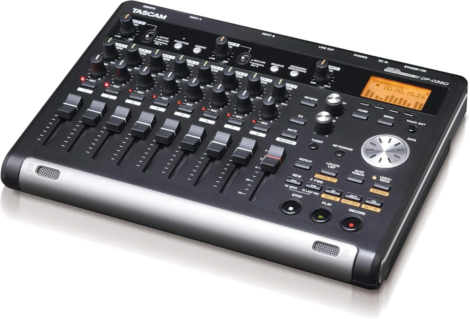 ضبط کننده 8 تراک دیجیتال TASCAM DP-03SD Portastudio ضبط کننده 8 تراک دیجیتال TASCAM DP-03SD Portastudio