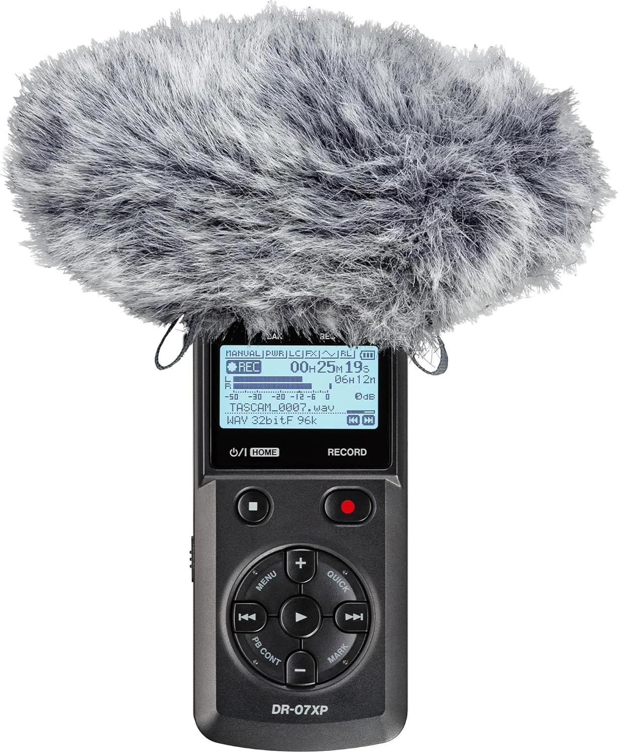 بادگیر Tascam WS-11 برای ضبط کننده های دستی سری DR بادگیر Tascam WS-11 برای ضبط کننده های دستی سری DR