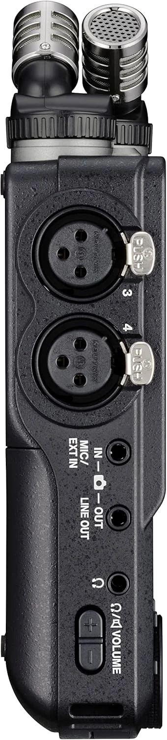 تسکم Portacapture X6 - ضبط کننده قابل حمل 4+2 ترک با رزولوشن بالا 32 بیتی شناور/96 کیلوهرتز تسکم Portacapture X6 - ضبط کننده قابل حمل 4+2 ترک با رزولوشن بالا 32 بیتی شناور/96 کیلوهرتز