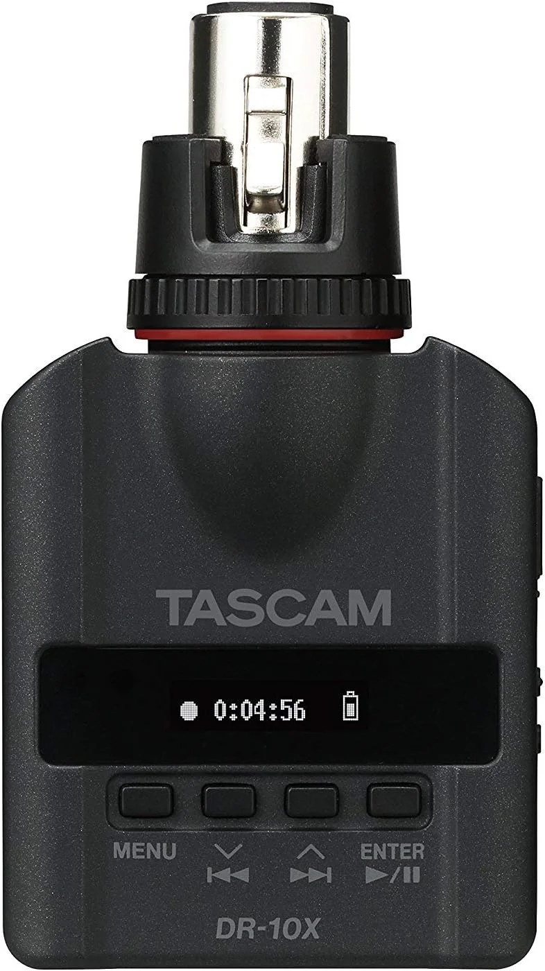 ضبط کننده دیجیتال PCM خطی میکروفون XLR مدل TASCAM DR-10X - مشکی ضبط کننده دیجیتال PCM خطی میکروفون XLR مدل TASCAM DR-10X - مشکی