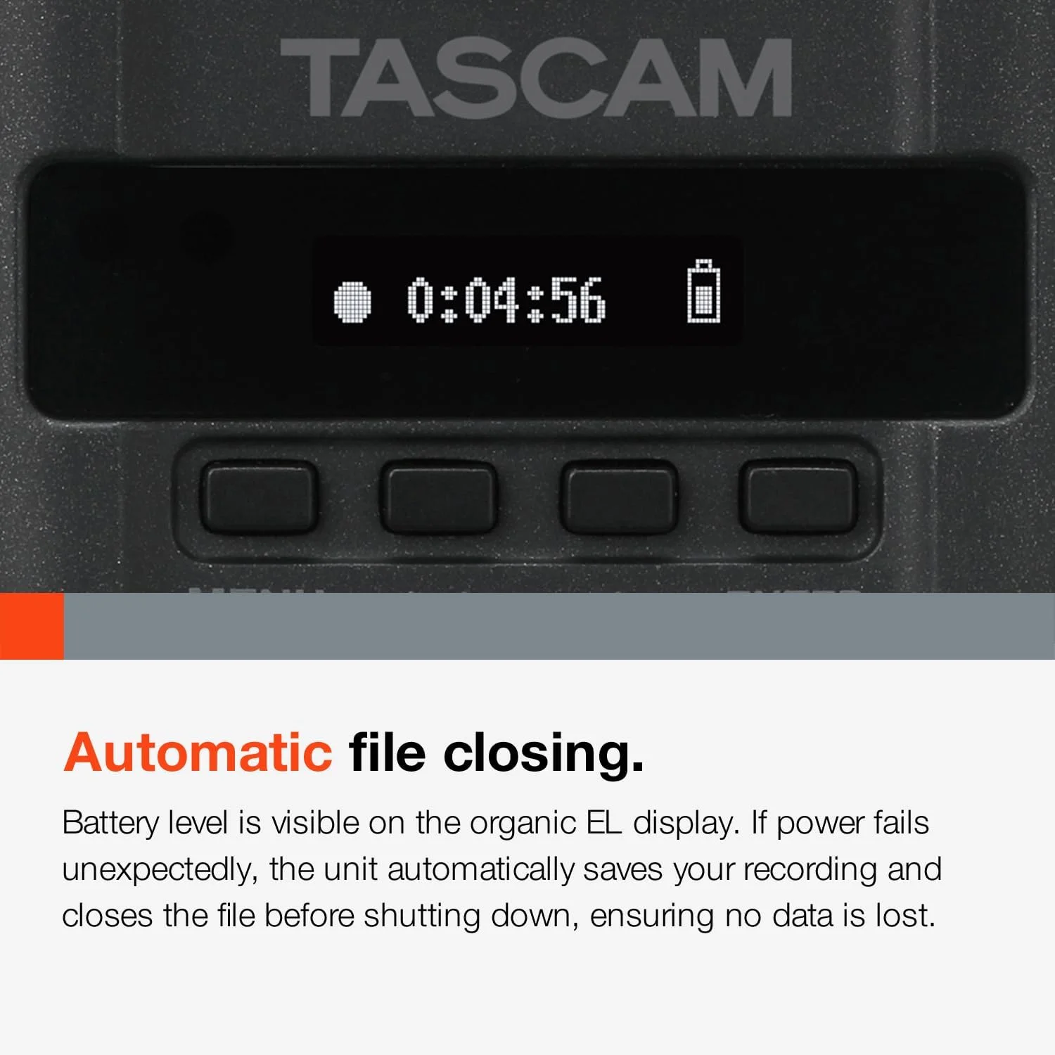 ضبط کننده دیجیتال PCM خطی میکروفون XLR مدل TASCAM DR-10X - مشکی ضبط کننده دیجیتال PCM خطی میکروفون XLR مدل TASCAM DR-10X - مشکی