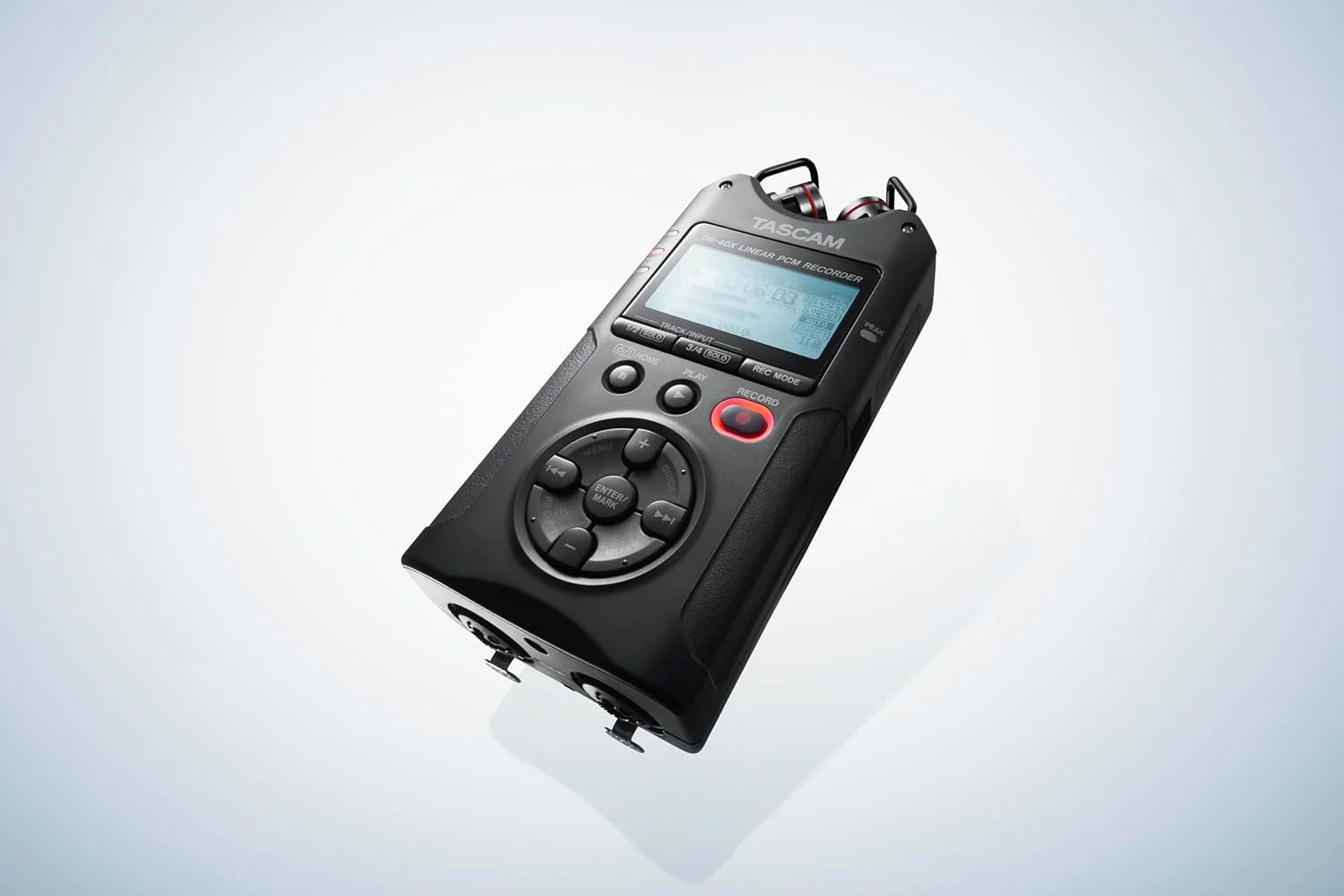 ضبط کننده صدای 4 کاناله قابل حمل Tascam DR-40X ضبط کننده صدای 4 کاناله قابل حمل Tascam DR-40X